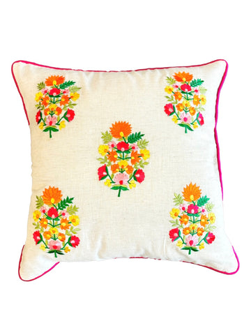 Floral Bloom Cushion Cover